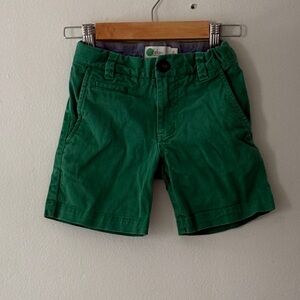 Boden Kids Blue Denim with Orange Trim